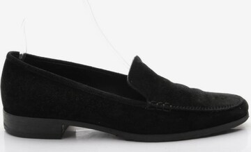 JIL SANDER Flats & Loafers in 37 in Black: front