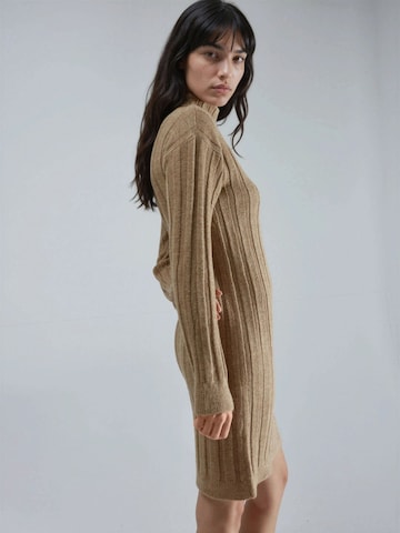 My fashion Knit dress 'Strickkleider' in Beige