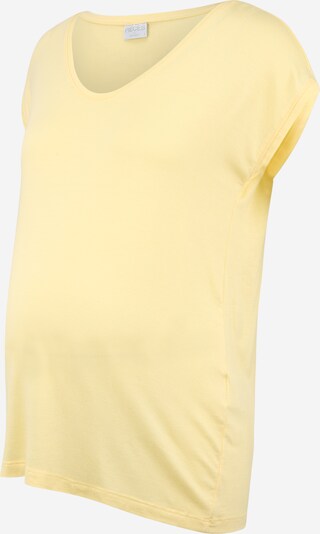 Pieces Maternity T-shirt 'BILLO' en jaune clair, Vue avec produit