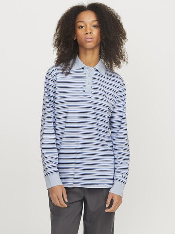 JJXX Shirt 'KARO' in Blau: Vorderseite