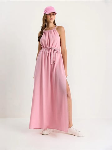 Bianco Lucci Kleid 'Midi'‌‌‌‌‌‌‌‌‌‌ in Pink