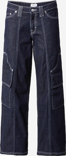 WEEKDAY Jeans cargo 'Mason' en bleu foncé, Vue avec produit