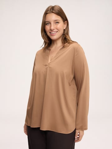 Chemisier Fiorella Rubino en marron