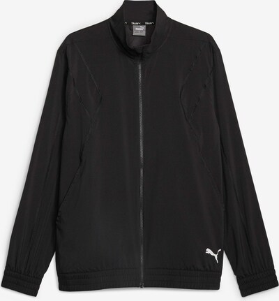 PUMA Sports jacket in Black / White, Item view