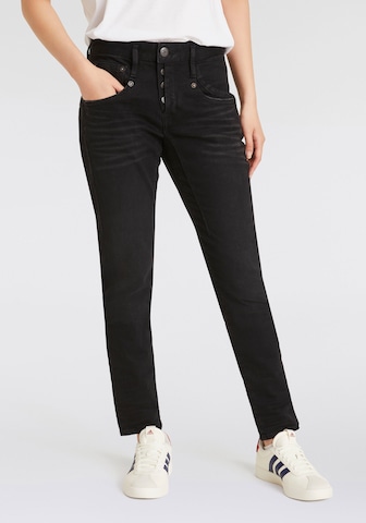 Herrlicher Regular Jeans in Black: front