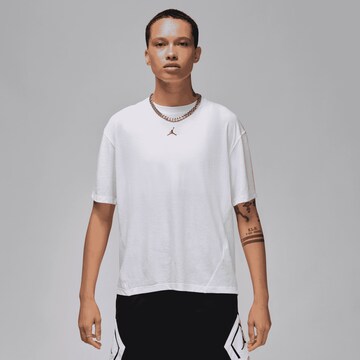 Jordan Funktionsshirt in Weiß: Vorderseite