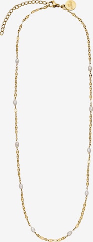 PURELEI - Colar 'Delicate Pearl' em ouro: frente