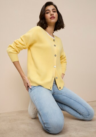 Tamaris Knit Cardigan in Yellow