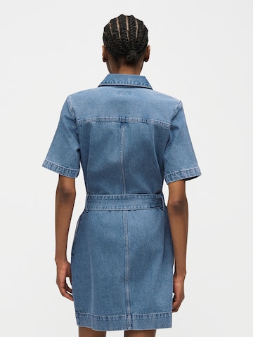 Calvin Klein Jeans Shirt dress 'RADIO BLUES' in Blue