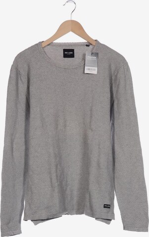 Only & Sons Sweater & Cardigan in XXL in Grey: front