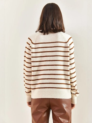 Pull-over 'Pullover' Bianco Lucci en marron