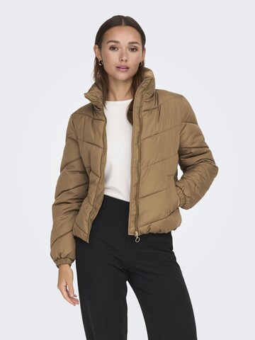 JDY Between-Season Jacket in Brown