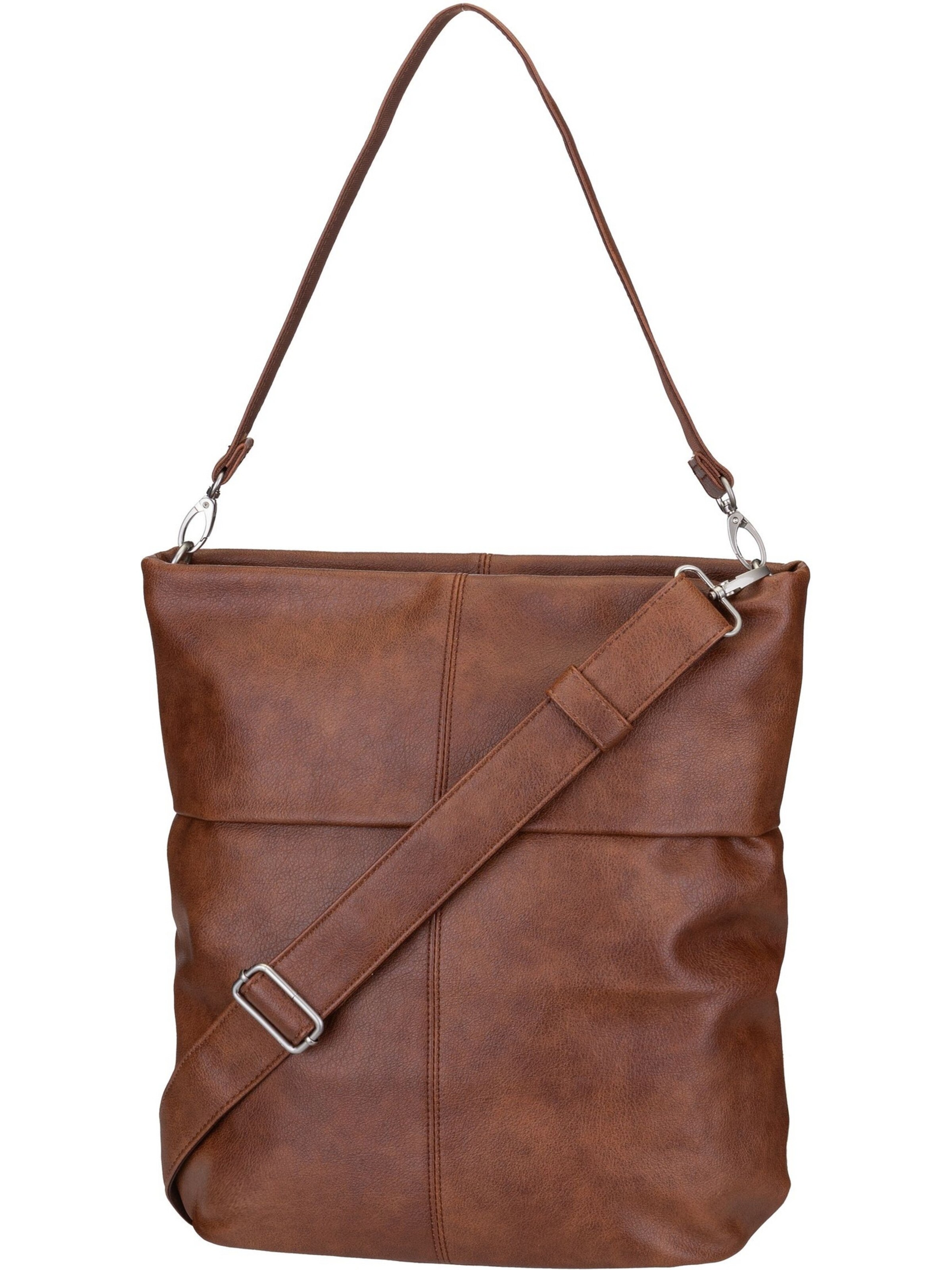 Sac bandoulière 'Mademoiselle' ZWEI en marron