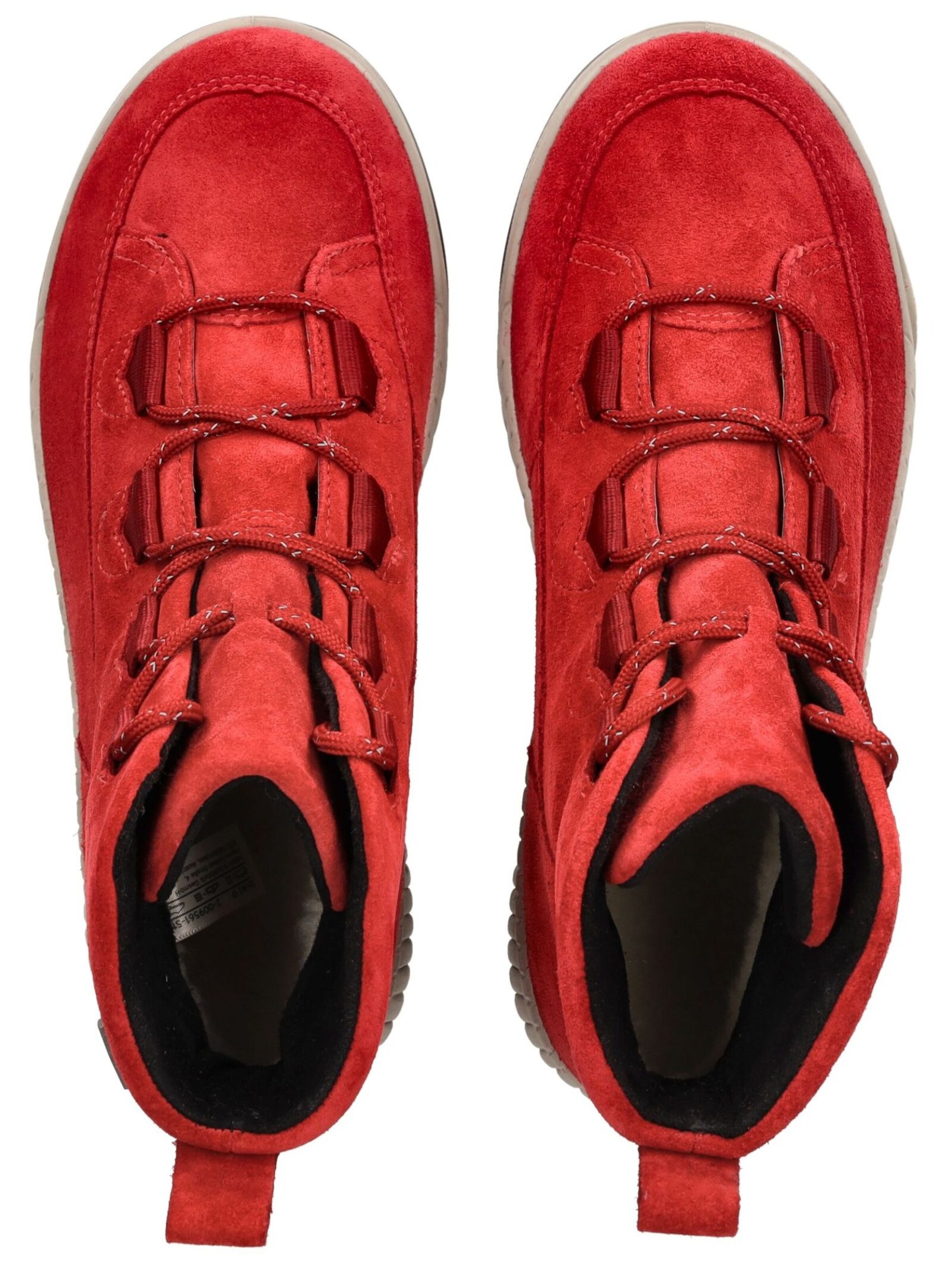 Bottines à lacets Legero en rouge