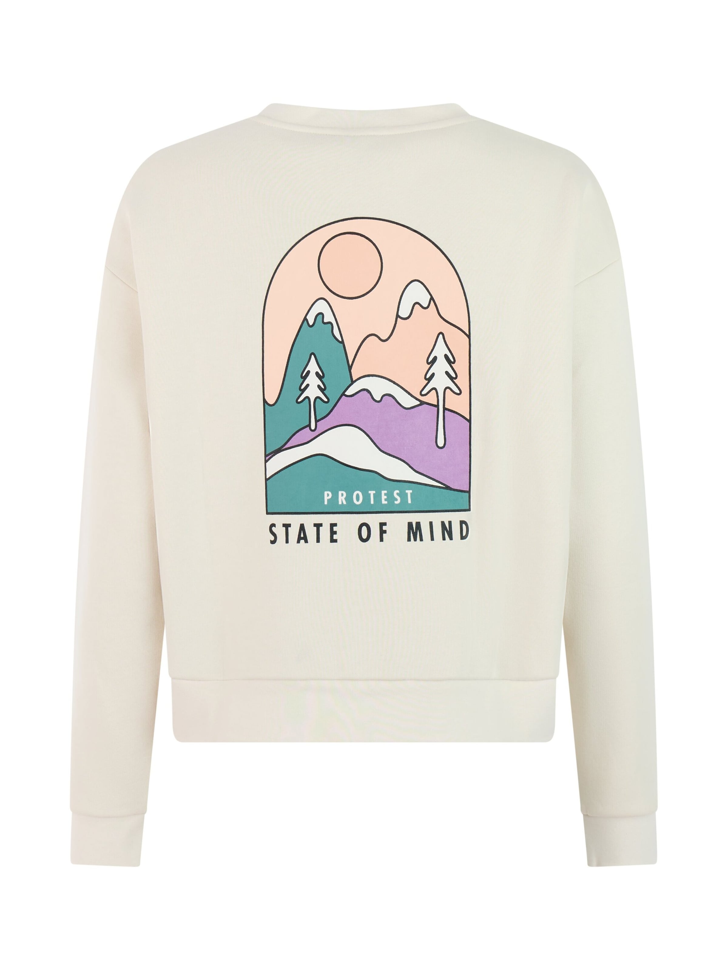 PROTEST Sweatshirt 'PRTScole' in White