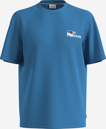 s.Oliver T-Shirt in Blau