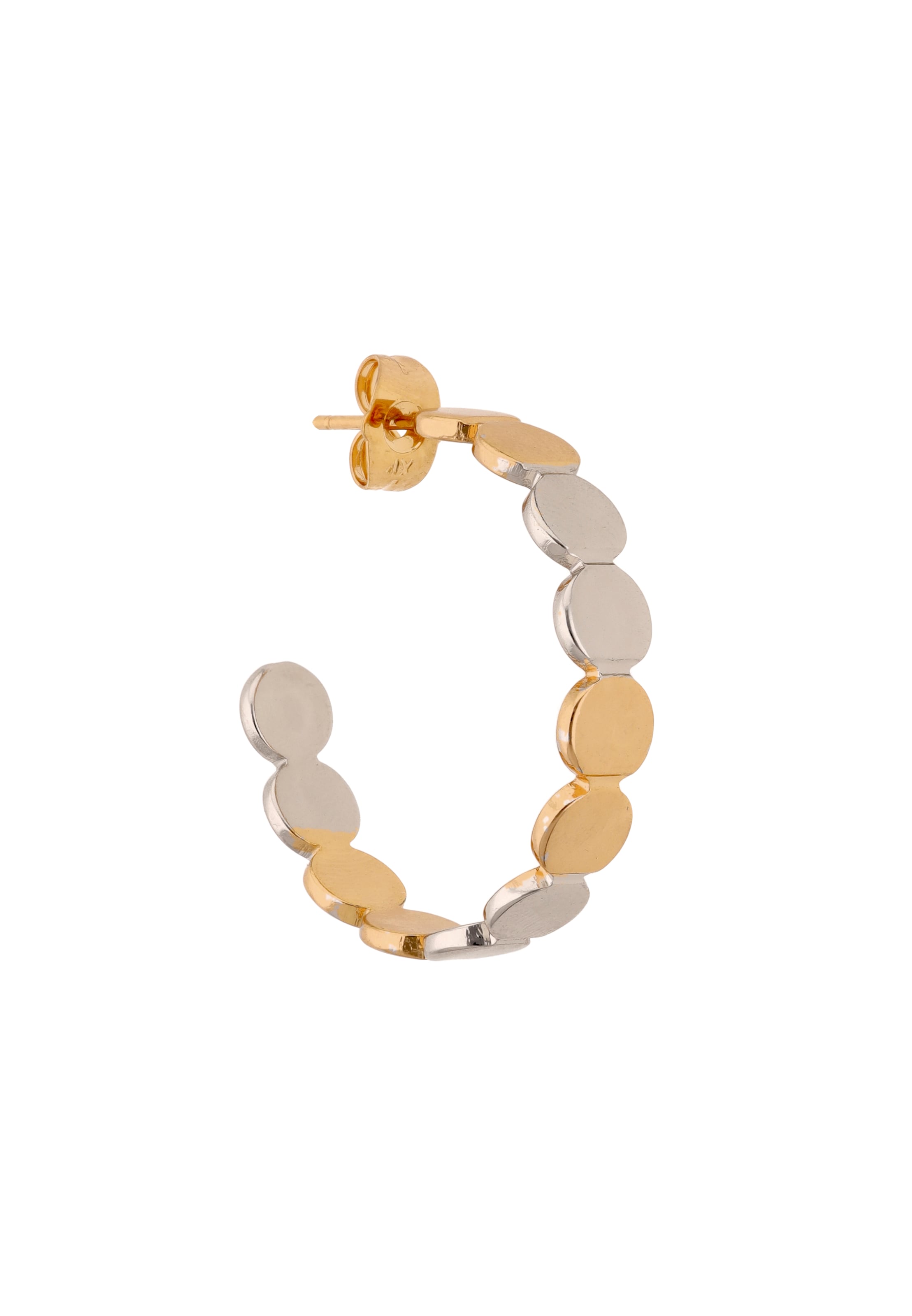 Boucles d'oreilles usha WHITE LABEL en or