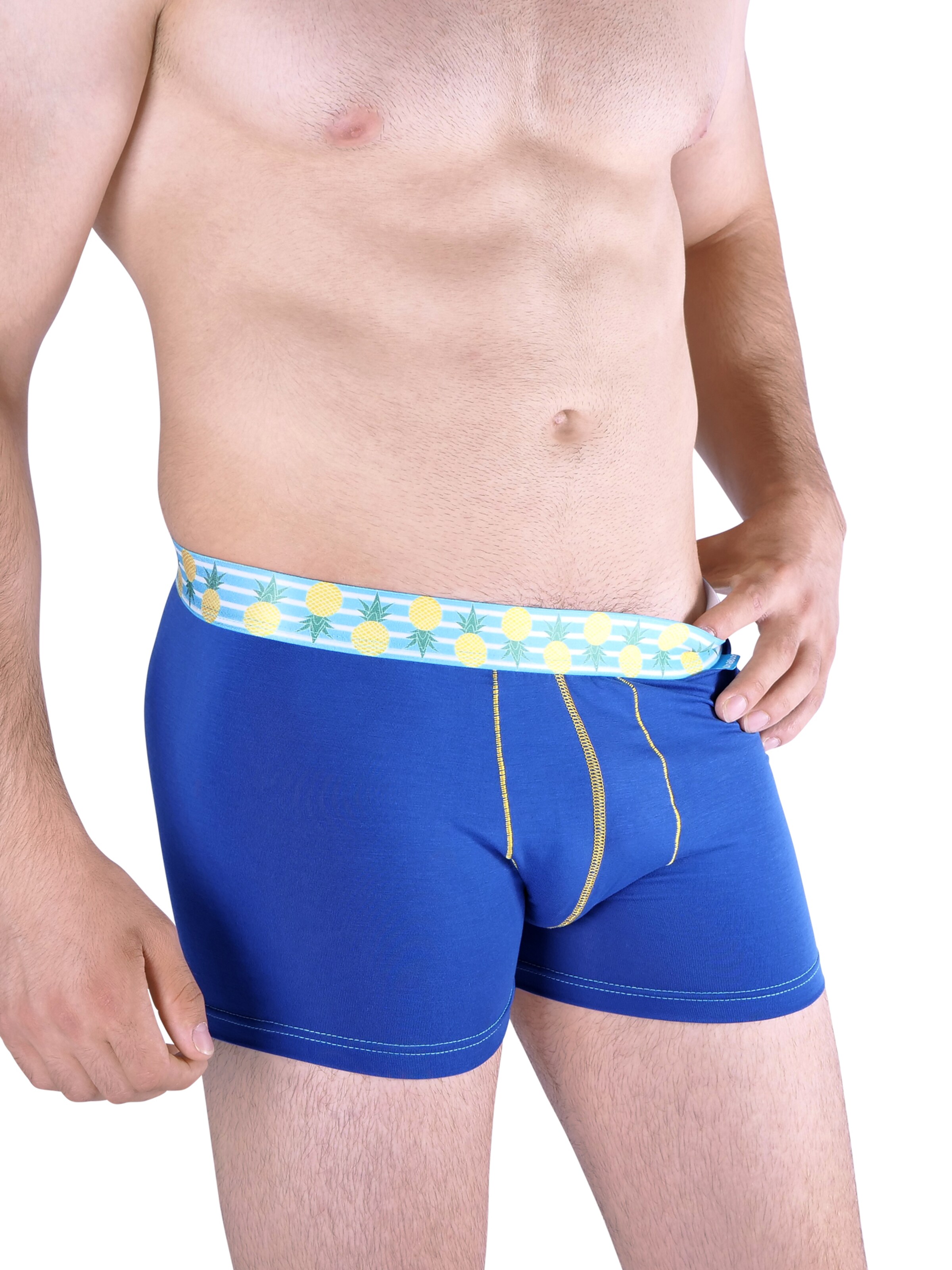 UNABUX Boxer shorts in Blue: front