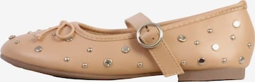 Ballerines POTI PATI en beige : devant
