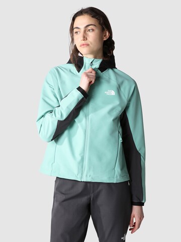 Veste outdoor THE NORTH FACE en vert : devant