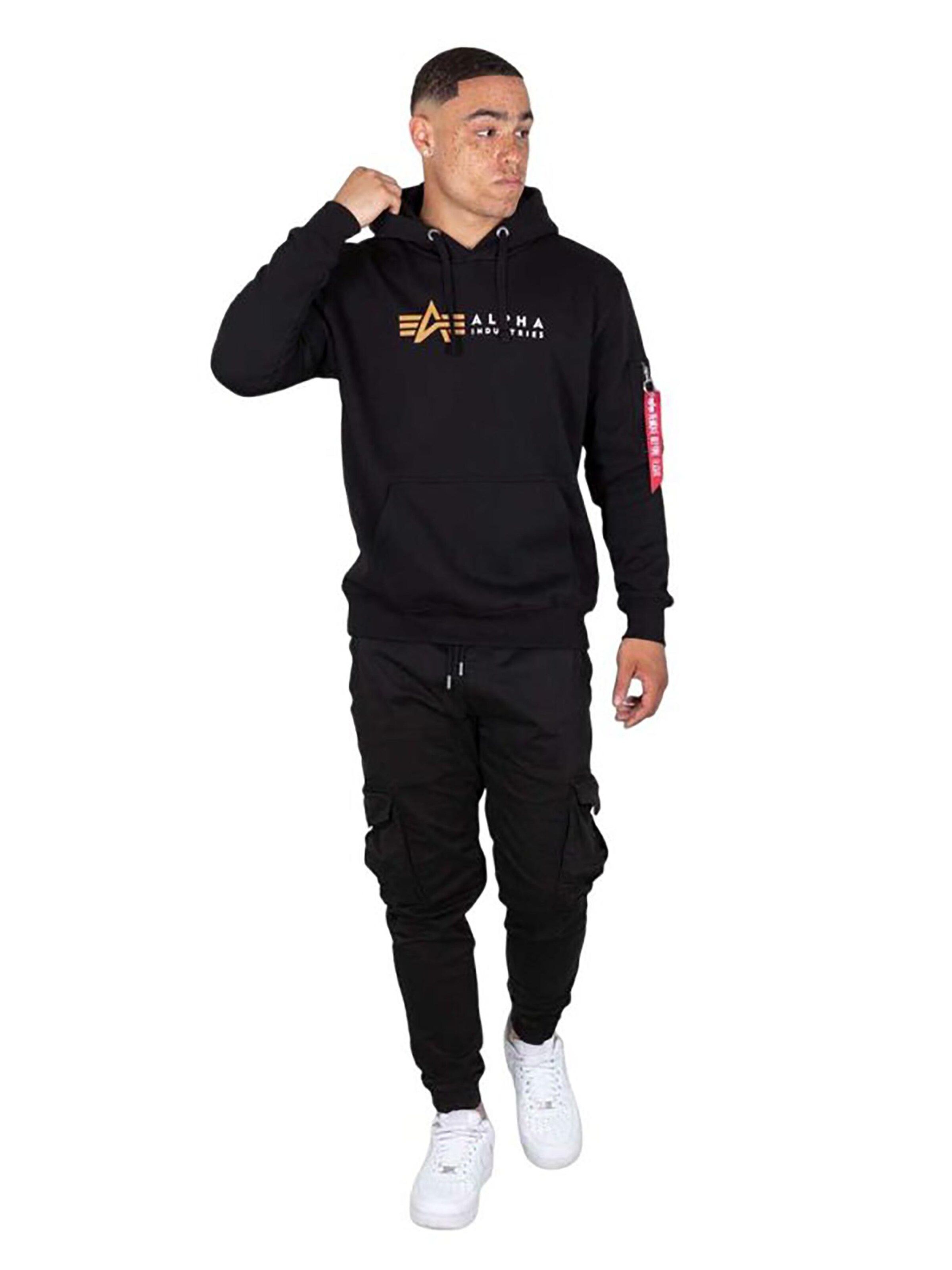 ALPHA INDUSTRIES Sweatshirt‌‌‌‌‌‌ in Schwarz