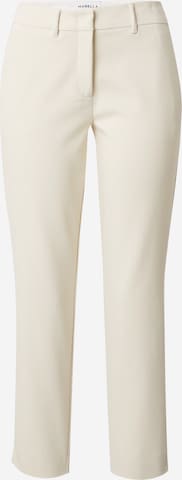 Marella Regular Broek 'MACARIO' in Beige: voorkant