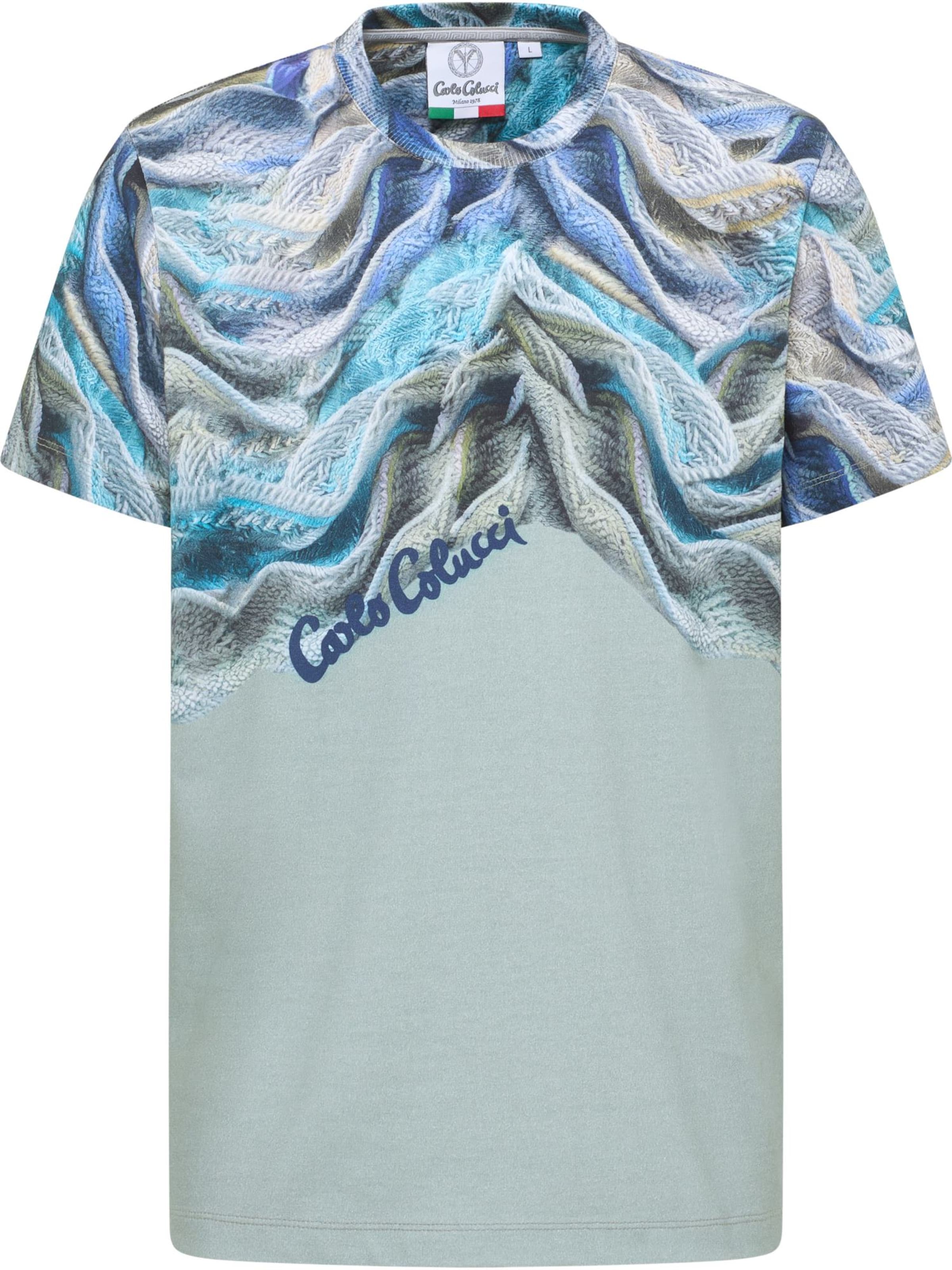 Carlo Colucci Shirt 'Donquerque' in Green: front