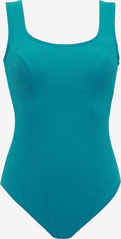 VIVIDBustier Jednodijelni kupaći kostim - plava boja: prednji dio