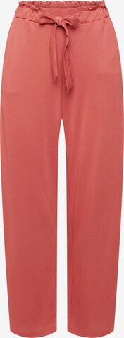 Pantalon de pyjama ESPRIT en orange : devant