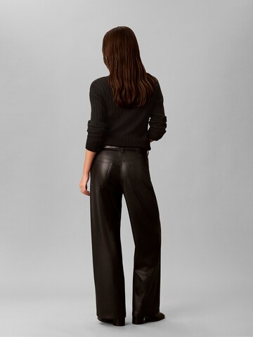 Regular Pantalon Calvin Klein Jeans en noir