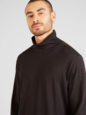 LEVI'S ® Tričko 'Long Sleeve Turtleneck Tee' – hnědá