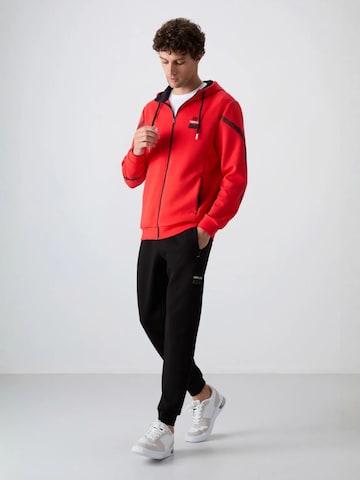 Tommy Life - Fato de jogging em vermelho