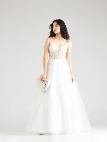 MAGIC BRIDE Večerna obleka | bela barva