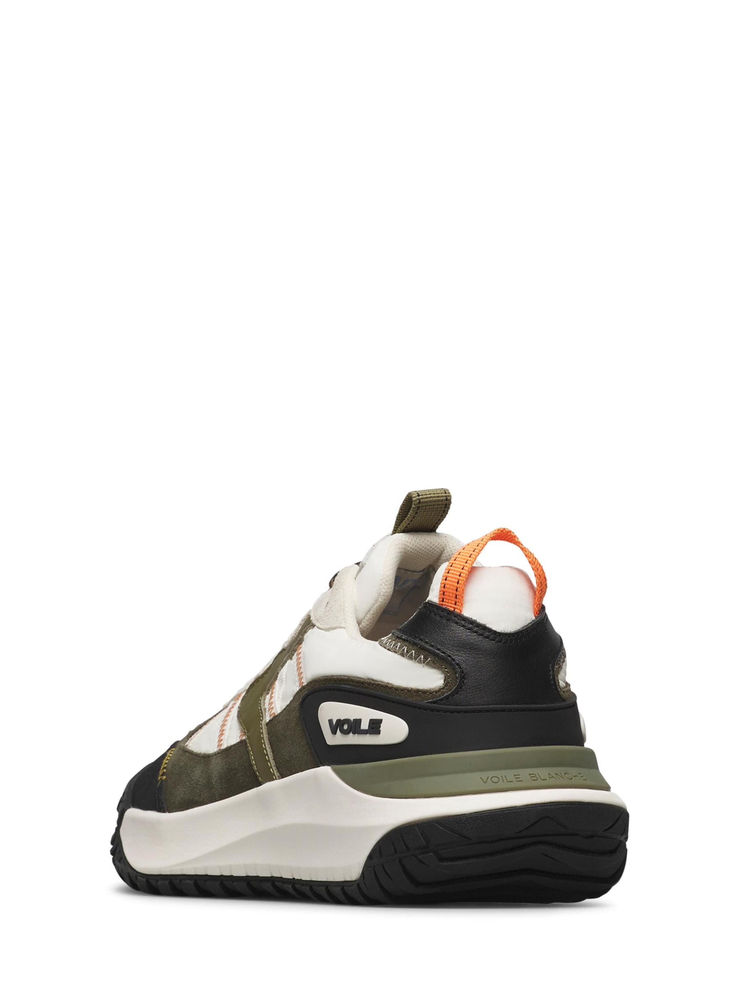 Voile blanche Platform trainers 'CLUB ACT 2 M.' in Green