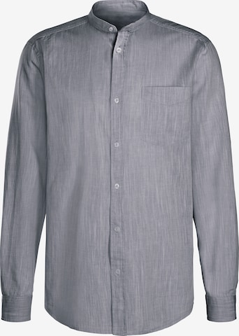 H.I.S Regular fit Business Shirt in Grey: front