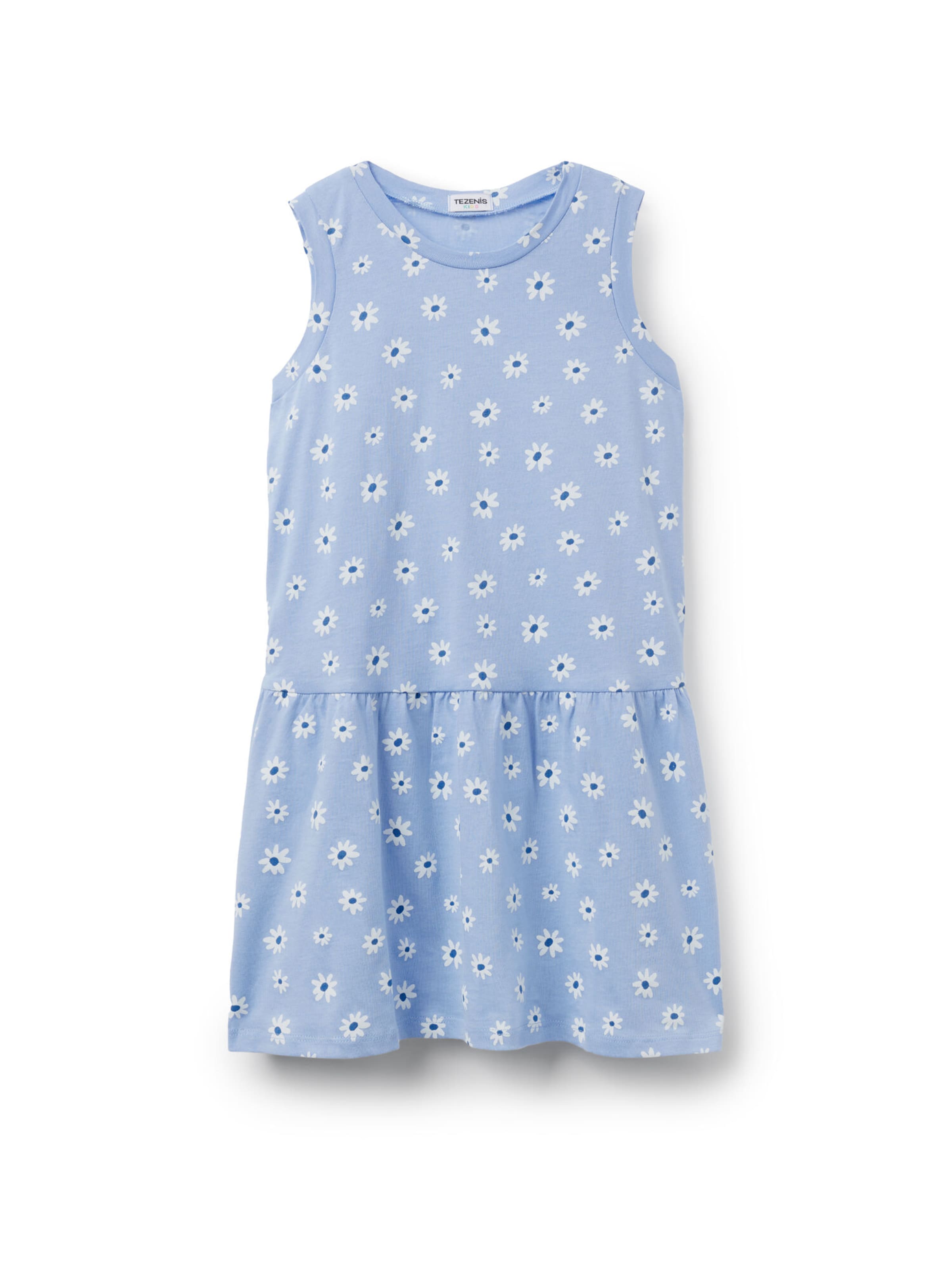 Tezenis Dress in 152-158 in Light blue / White, Item view