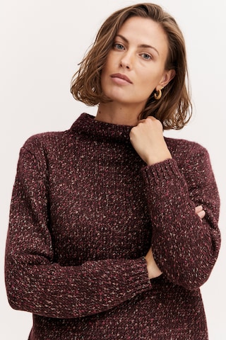 Fransa Sweater in Purple