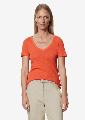 Marc O'Polo Тениска в оранжево: отпред