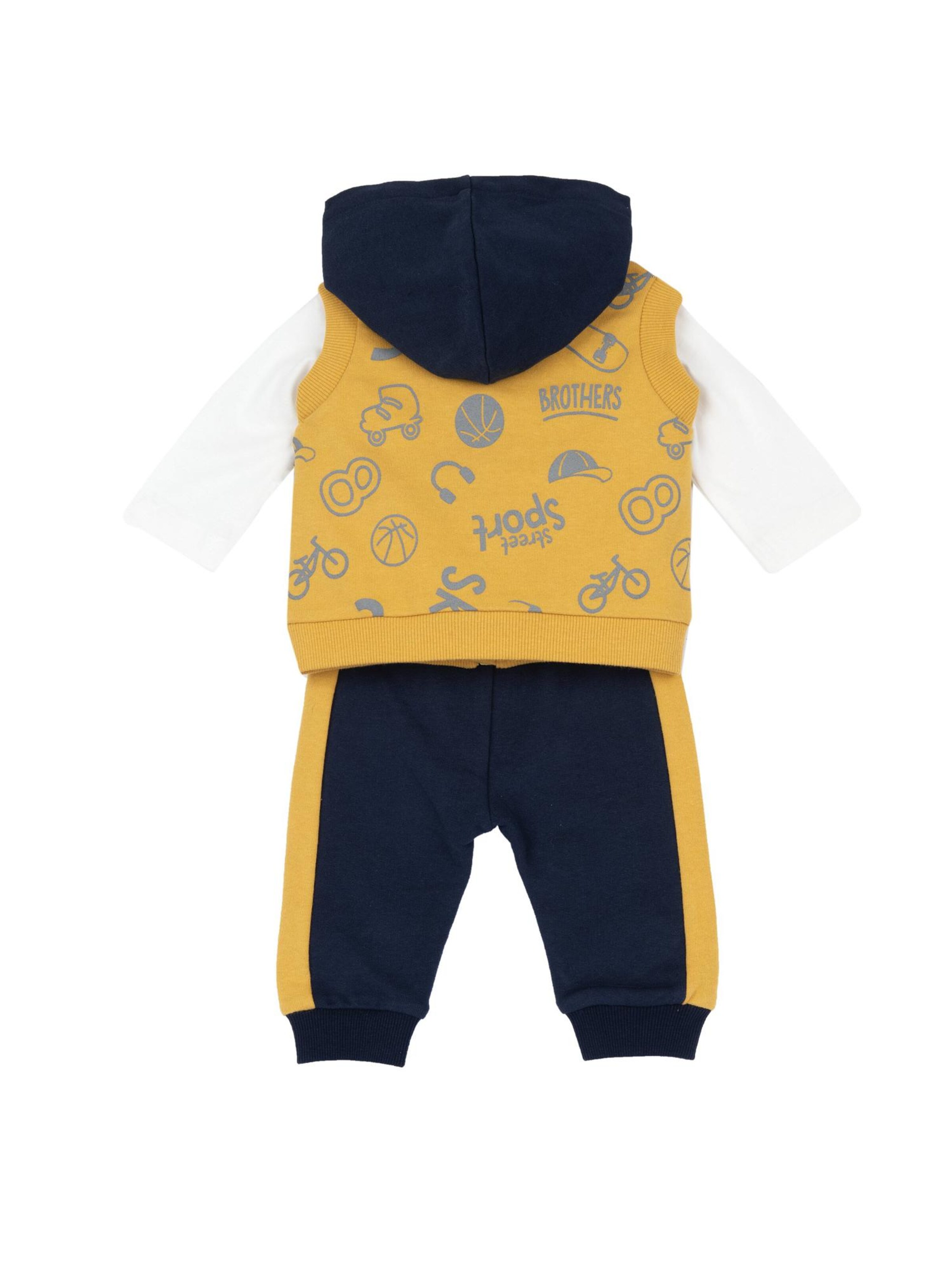 Chicco Strój do biegania w kolorze żółty