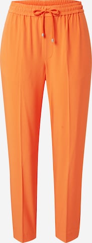 InWear Tapered Pleated Pants 'Adian' in Orange: front