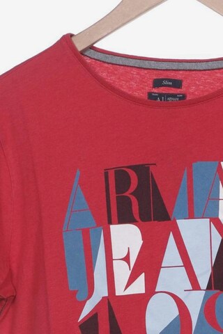 Armani Jeans T-Shirt XXL in Rot