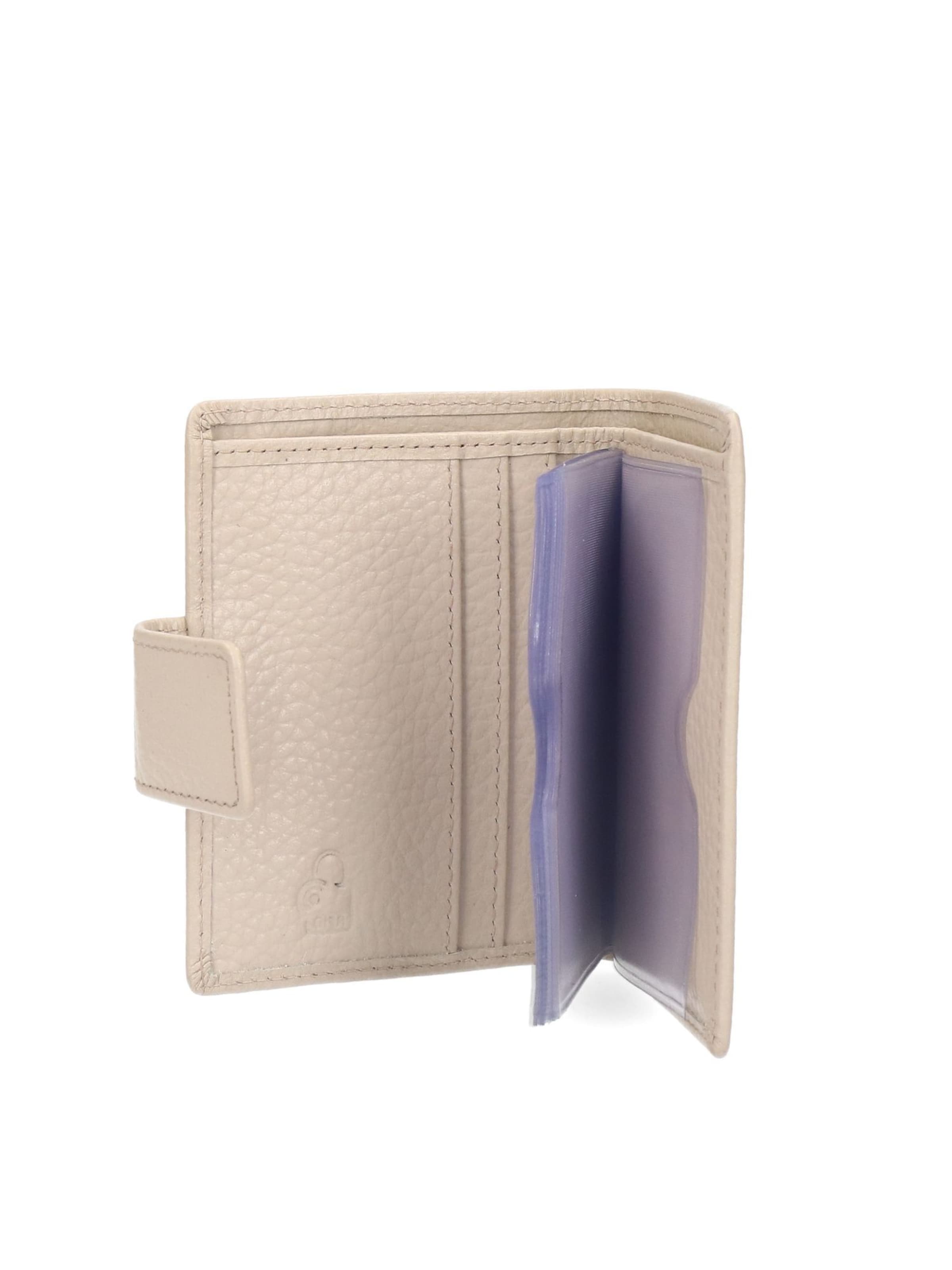 MANFIELD Portemonnee in Beige
