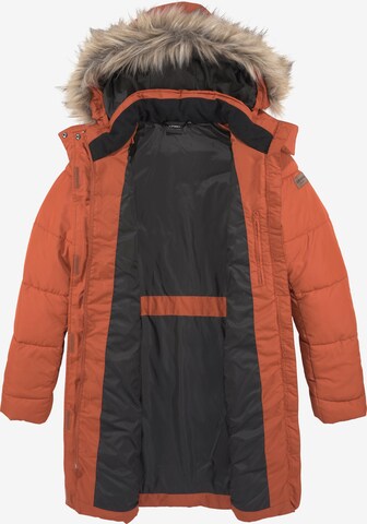 ICEPEAK Wintermantel 'PAIVA' in Orange | ABOUT YOU