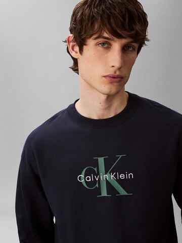 Calvin Klein Jeans Sweatshirt in Blue