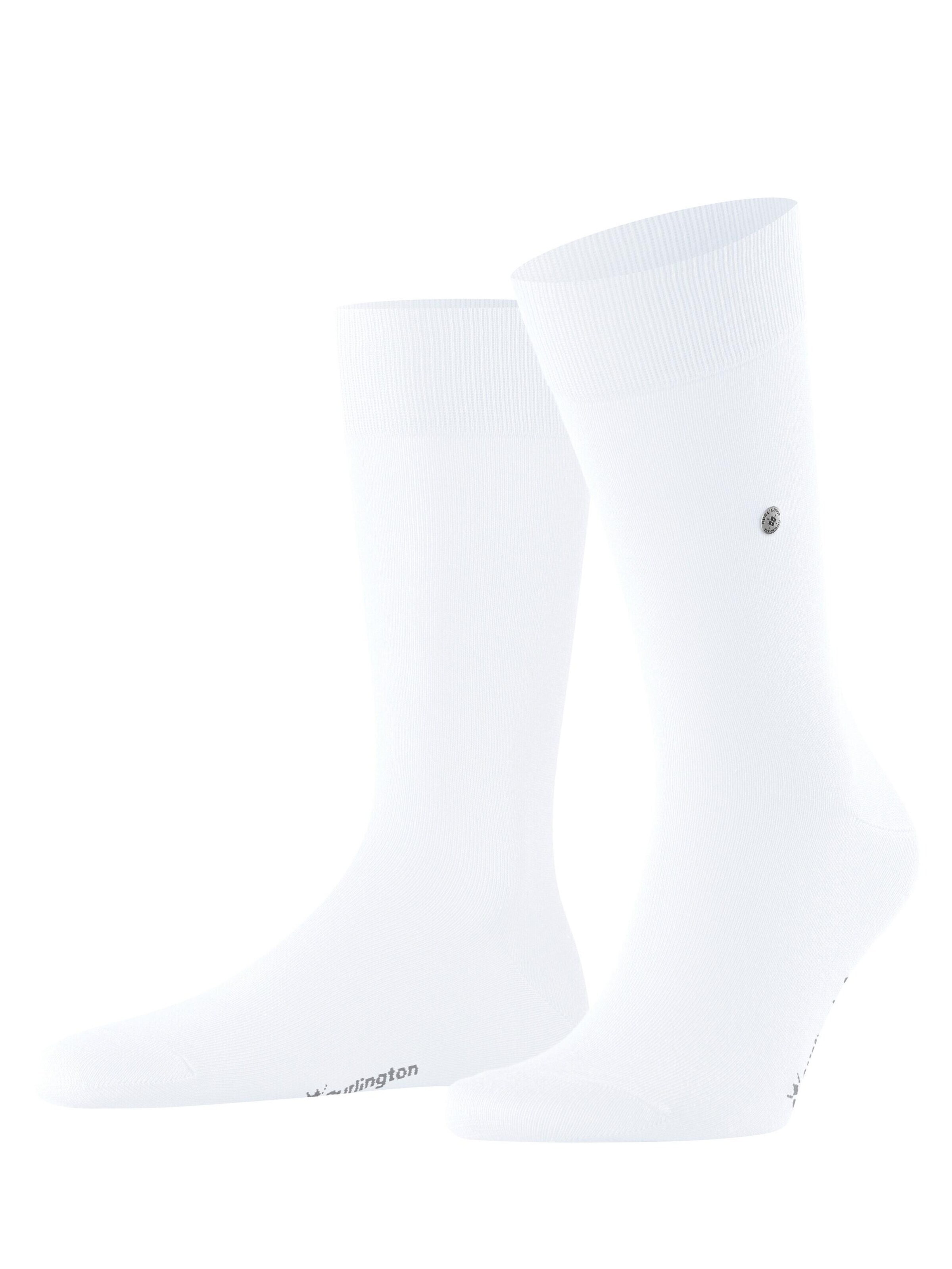 BURLINGTON Socken 'Lord'‌‌‌‌‌‌‌ in Weiß: Vorderseite
