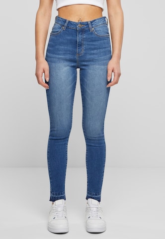 Urban Classics Slim fit Jeans in Blue: front