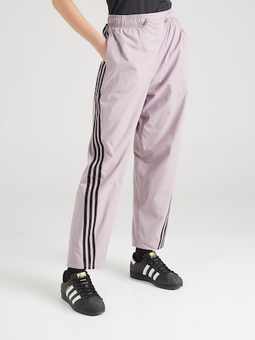 ADIDAS SPORTSWEAR Regular Workout Pants in Purple: front