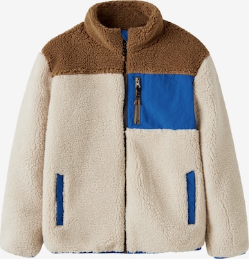 NAME IT Fleecetakki 'NKMMacey' värissä beige: etupuoli