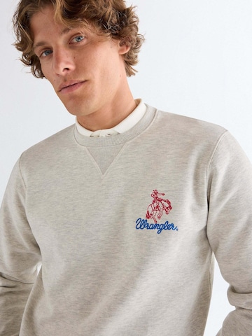 WRANGLER Sweatshirt in Beige