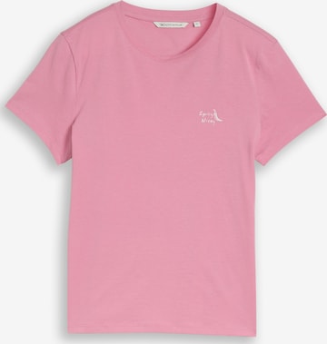 TOM TAILOR DENIMMajica - roza boja: prednji dio